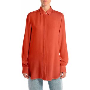 Replay W2198.000.85182 Overhemd Met Lange Mouwen