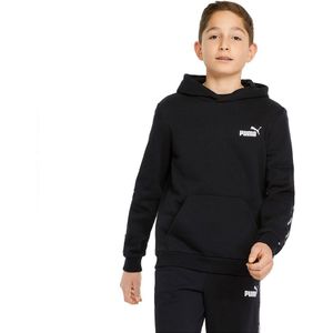 Puma Essentials+ Tape Fl Sweatshirt Zwart 3-4 Years