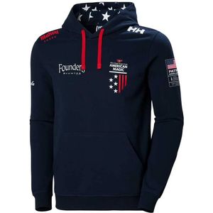 Helly Hansen American Magic Hoodie Blauw Man