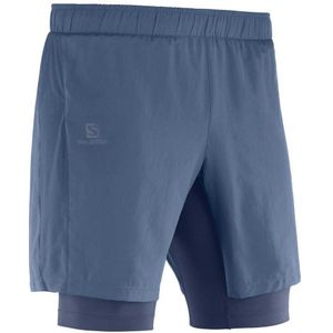 Salomon Agile Twinskin Shorts Blauw S Man