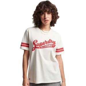 Superdry Vintage Scripted College T-shirt Met Korte Mouwen
