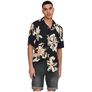 Only & Sons Dan Life Viscosenoos Overhemd