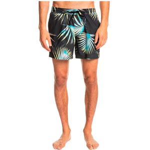 Quiksilver Mix Stripe 15 Swimming Shorts Zwart XS Man