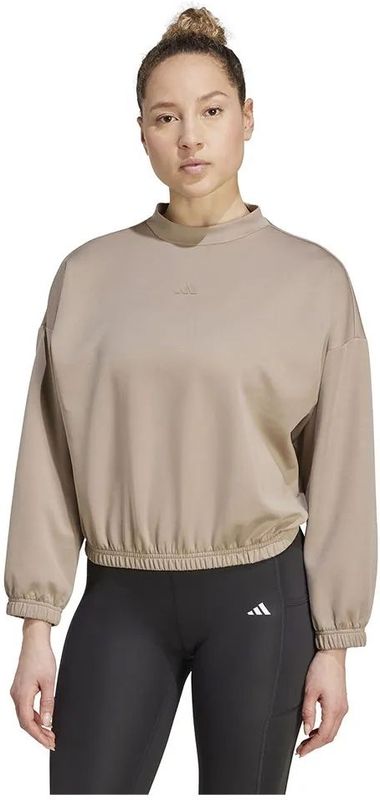 adidas - MOTION ES COVER - Sweatshirt - Chalky Brown - Sportief