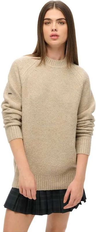 Superdry - Dikke Oversized Pullover - Dames - Raglanmouwen