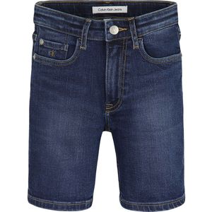 Calvin Klein Jeans Regular Essential Bluedenim Shorts Blauw 10 Years Jongen