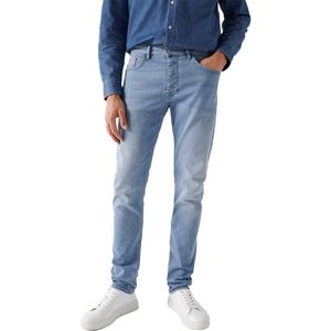 Salsa Jeans 21006783 Regular Fit Jeans Blauw 29 / 34 Man
