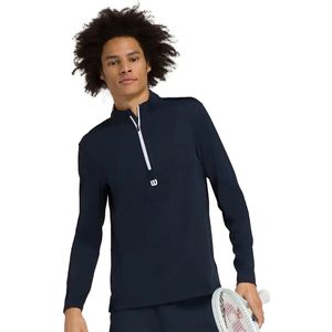 Wilson Elevete Performance Sweatshirt Met Halve Rits