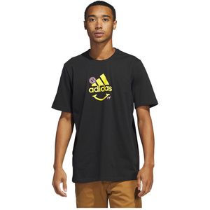 Adidas Change Short Sleeve T-shirt Zwart M / Regular Man