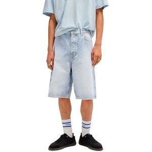 Hugo - Blue Aman 10270472 - Spijkerbroek - Blauw - Wijde Pijpen