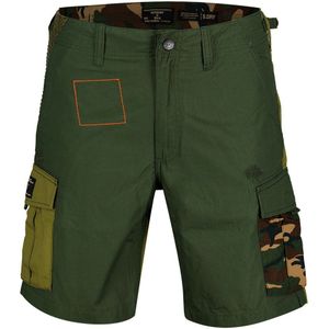 Superdry Patched Alpha Cargo Shorts Groen 32 Man