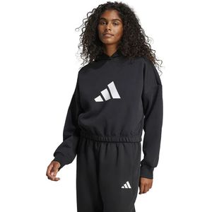 adidas - Hoodie - Groen - Polyester (Gerecycled), Katoen - Met Capuchon