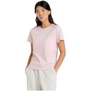 New Balance - Sport Essentials Jersey - T-shirt - Korte Mouwen - Gestapeld NB Logo