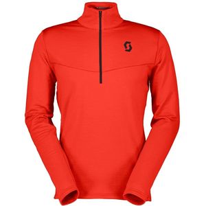 Scott - Defined Light - Fleece - Rood - Halve Rits