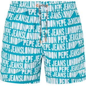Pepe Jeans Ao Logo Swimming Shorts Blauw M Man