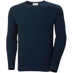 Helly Hansen Dock Ribknit Crew Neck Sweater Blauw 2XL Man