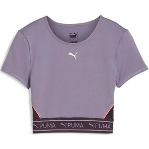 Puma - Strong - T-shirt - Paars - Korte Mouwen