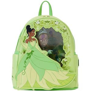 Loungefly Lenticular 26 Cm The Princess And The Frog Backpack Groen