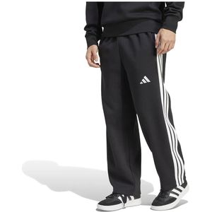 adidas - Essentials 3 Stripes - Fleece Broek - Wide Leg