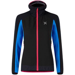 Montura Premium Wind Hoodie Fleece Blauw,Zwart XS Vrouw