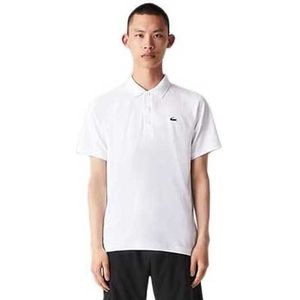Lacoste Dh3201 Short Sleeve Polo Wit 2XL Man