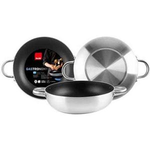 Ibili Honda 2 Handgrepen Gastronomie 28 Cm Frituren Pan