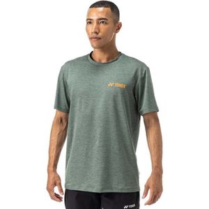 Yonex 16681ex Short Sleeve T-shirt Groen M Man