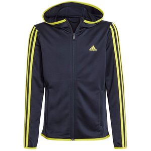 Adidas Designed 2 Move 3 Stripes-track Suit Blauw 11-12 Years