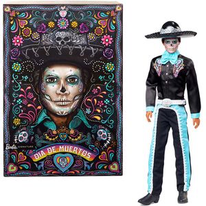 Barbie Ken Day Of The Dead Pop