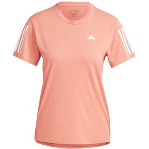 Adidas Own The Run Short Sleeve T-shirt Oranje M Vrouw