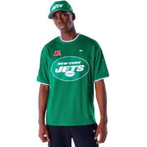New Era - Oversized T-shirt - Groen - New York Jets NFL Mesh