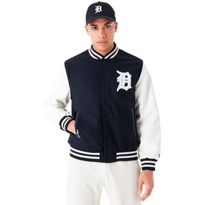New Era Mlb Wrld Sries Detroit Tigers Varsity Jacket Blauw L Man