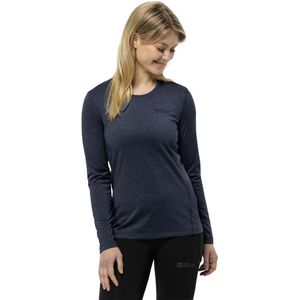 Jack Wolfskin - Sky Thermal L/S W - Wandelshirt - Dames - Grijs - Polyester