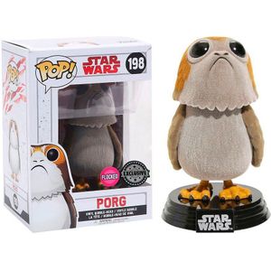 Funko Pop Star Wars Porg Flocked Exclusive Figure Beige