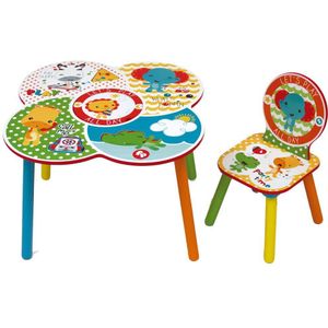 Fisher Price Play Table And Chair Set Veelkleurig