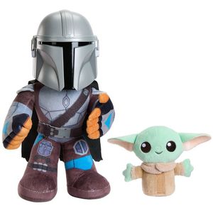 Star Wars Mandalorian Grogu Teddy Veelkleurig