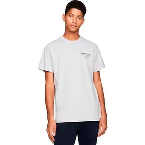 Tommy Jeans - Crew Neck T-shirt - Wit - Katoen