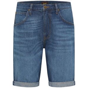 Lee 5 Pocket Denim Shorts Blauw 29 Man