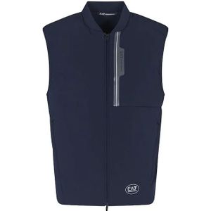 EA7 - Golf Pro - Gewatteerd Vest - Marineblauw - Polyester
