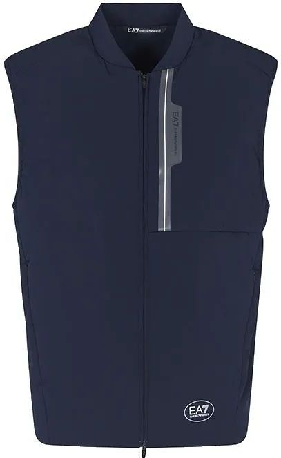 EA7 - Golf Pro - Gewatteerd Vest - Marineblauw - Polyester