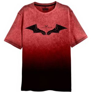 Heroes Official Dc The Batman Wings Short Sleeve T-shirt Rood S Man