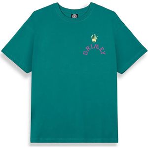 Grimey - Royal Paw Regular - T-shirt - Groen - Korte Mouwen