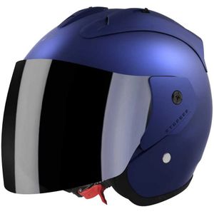 Stormer - Sun Evo 2.0 Open Helm - ECE 2206 - Zwart - Volledig Wasbare Voering