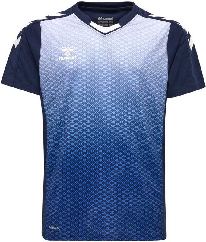 Hummel - Basic T-shirt - Kind - Katoen - Casual - Logo Voorzijde