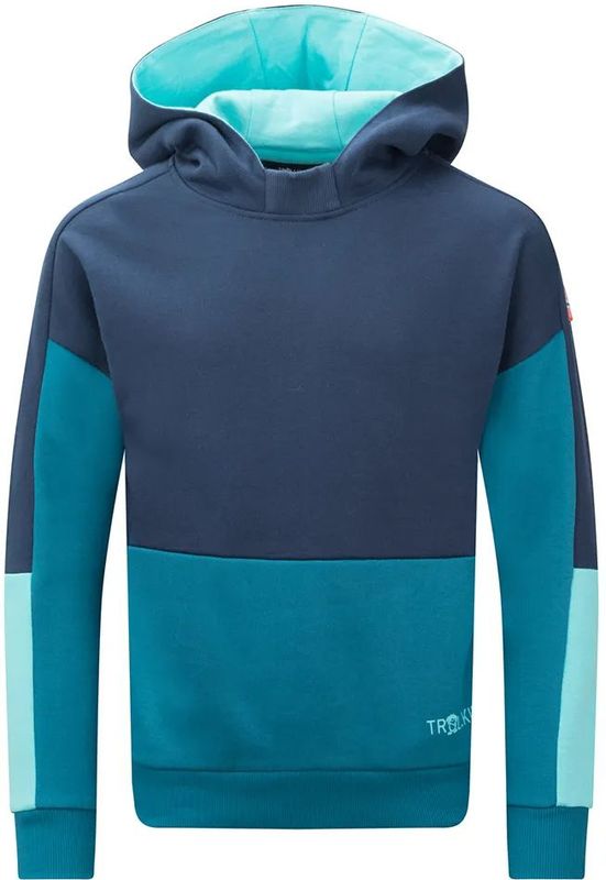 Trollkids - Rondane - Hoodie - Kleurblokontwerp - 100% Katoen
