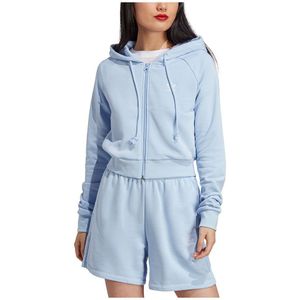 Adidas Originals Cropped Tt Sweatshirt Met Rits