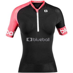 Blueball Sport Compression Short Sleeve T-shirt Zwart M Vrouw