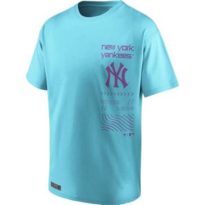 Fanatics New York Yankees Future Digital Styled Short Sleeve T-shirt Blauw S Man