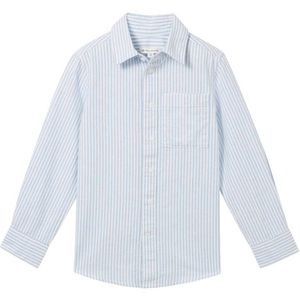 Tom Tailor 1039205 Striped Long Sleeve Shirt Wit 92-98 cm Jongen