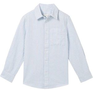 Tom Tailor 1039205 Striped Overhemd Met Lange Mouwen